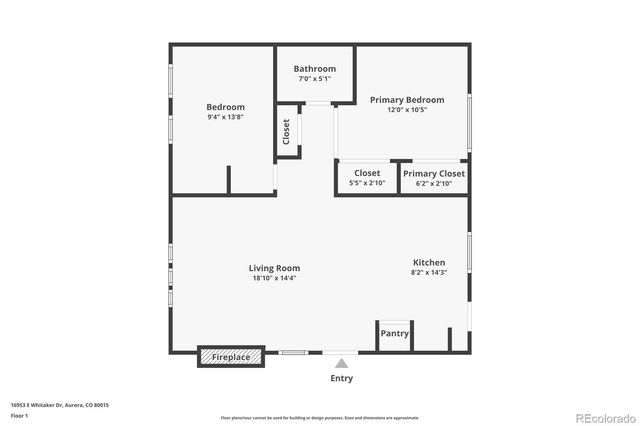 16953 E Whitaker Drive F, Aurora, CO 80015