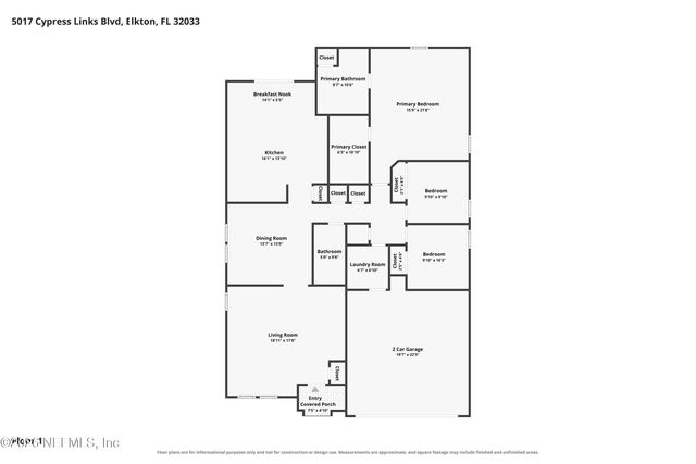 5017 CYPRESS LINKS Boulevard, Elkton, FL 32033