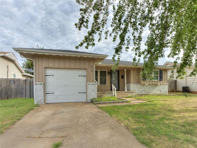 913 W Mitchell Drive, Midwest City, OK 73110