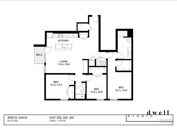 3953 W Dakin Street 405, Chicago, IL 60618