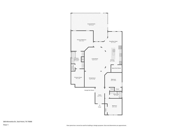 560 Winnetka Drive, Oak Point, TX 75068