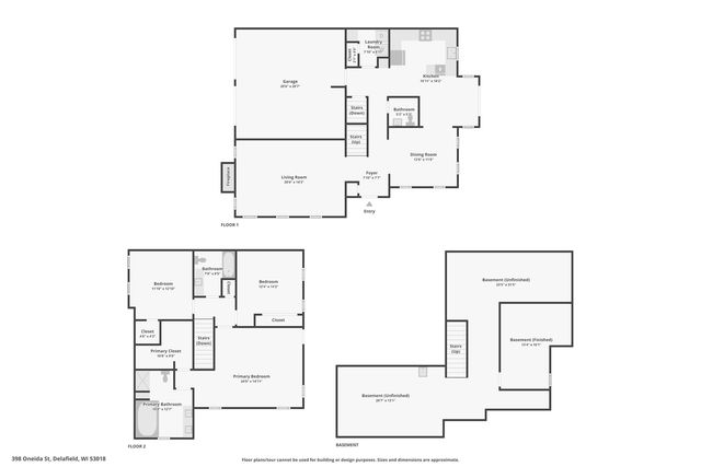 398 Oneida STREET, Delafield, WI 53018