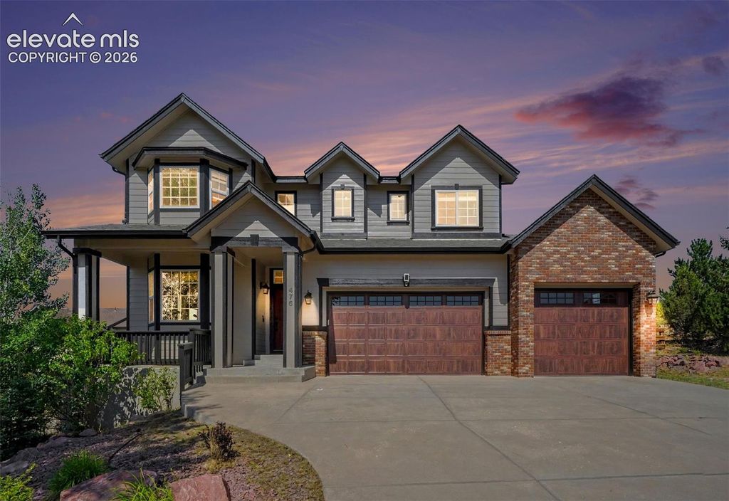 476 Saber Creek Drive, Monument, CO 80132 — exterior