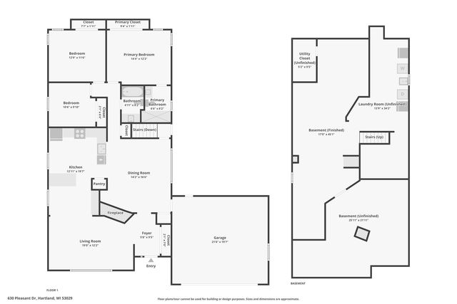 630 Pleasant DRIVE, Hartland, WI 53029