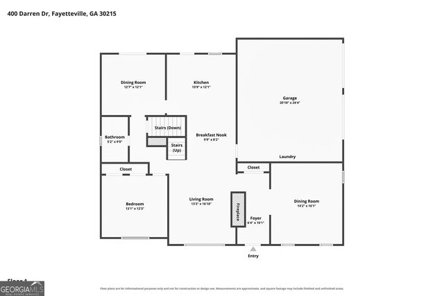 400 Darren Drive, Fayetteville, GA 30215