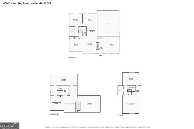 400 Darren Drive, Fayetteville, GA 30215