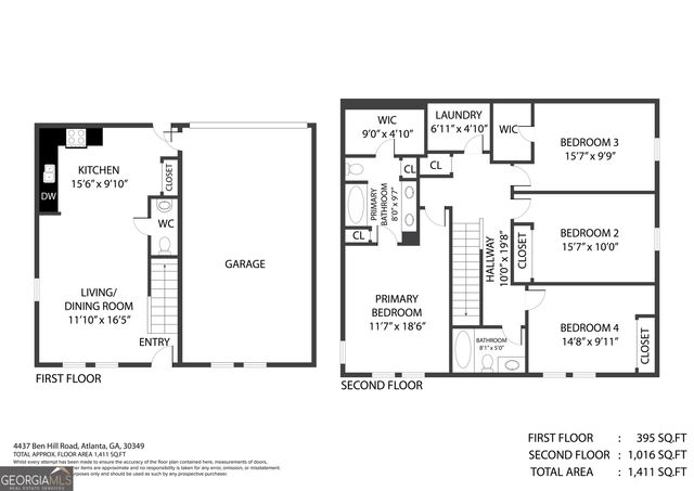 4437 Ben Hill Road, Atlanta, GA 30349