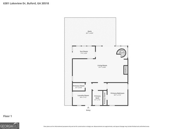 6381 Lakeview Drive, Buford, GA 30518