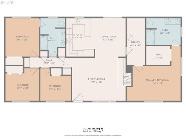 1603 POWELL St, Albany, OR 97322