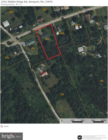 2751 MIDDLE RIDGE, Newport, PA 17074