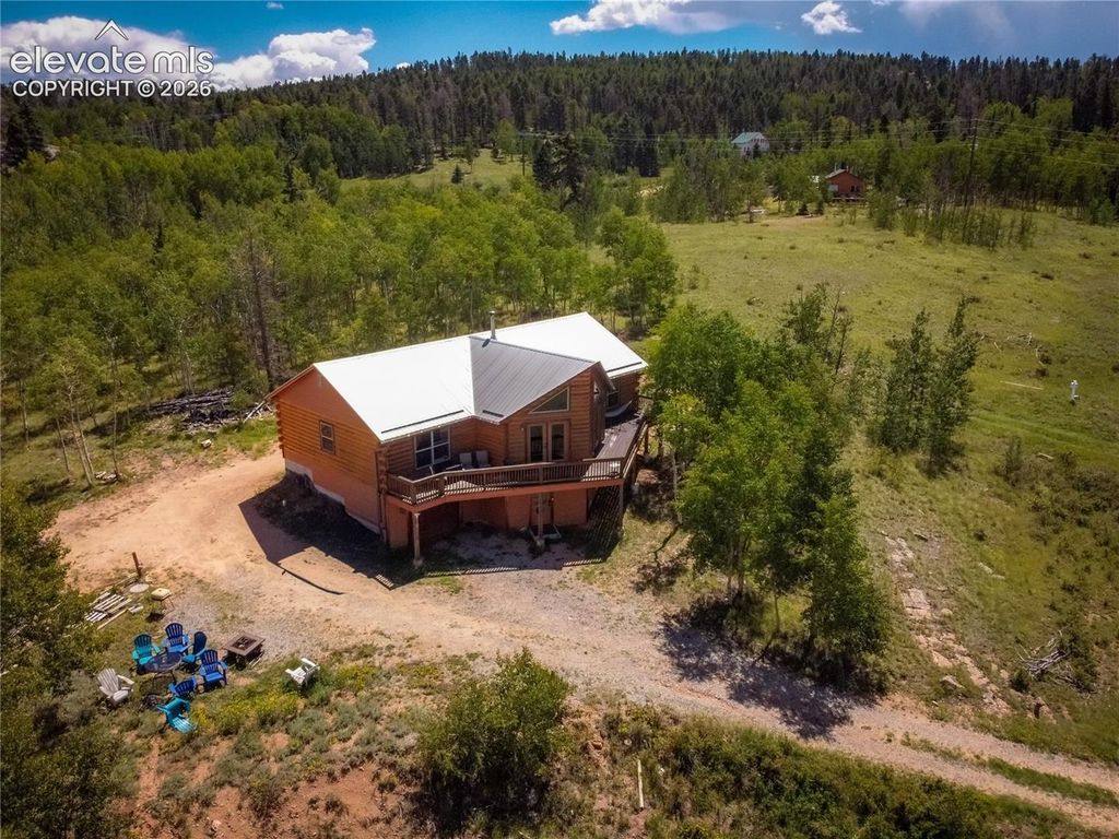 44 Fawn Circle, Florissant, CO 80816 — exterior
