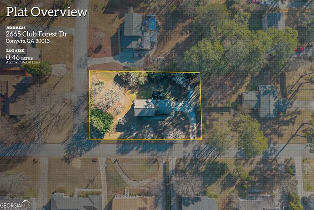 2665 Club Forest Drive, Conyers, GA 30013