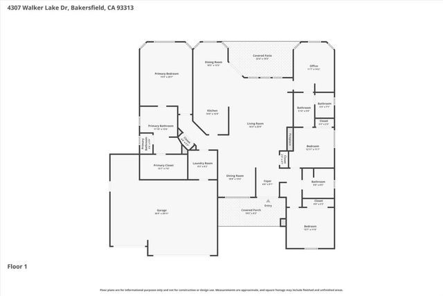 4307 Walker Lake Drive, Bakersfield, CA 93313
