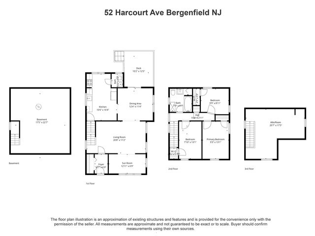 52 HARCOURT AVE, Bergenfield, NJ 07621