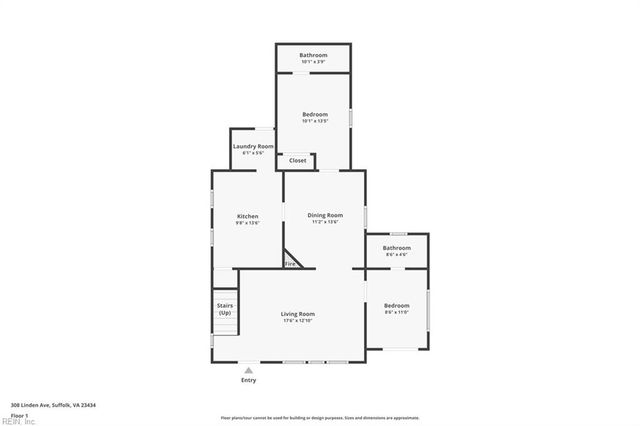 308 Linden AVE, Suffolk, VA 23434