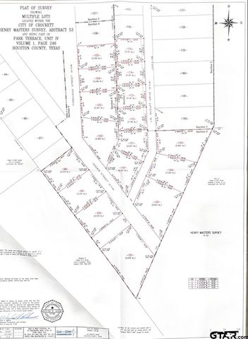 17 LOTS Hooks, Forehand, & McDuff Street, Crockett, TX 75835