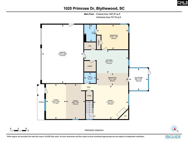 1025 Primrose Drive, Blythewood, SC 29016