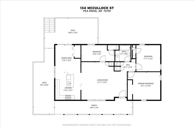 134 Mcculloch Street, Pea Ridge, AR 72751