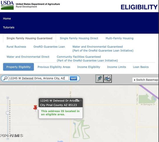 12245 W DELWOOD Drive, Arizona City, AZ 85123