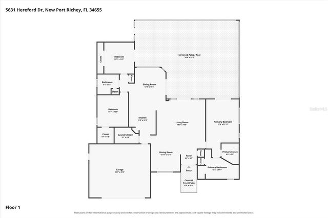 5631 HEREFORD DRIVE, New Port Richey, FL 34655