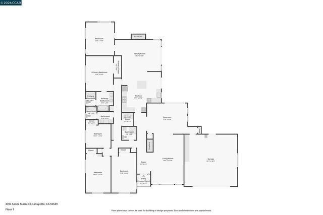 3394 Santa Maria Ct, Lafayette, CA 94549