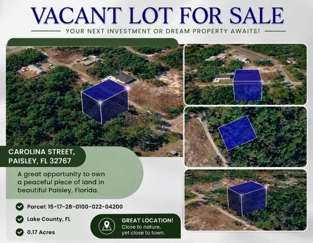 CAROLINA STREET, Paisley, FL 32767