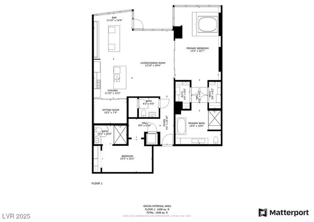 4575 Dean Martin Drive 1909, Las Vegas, NV 89103