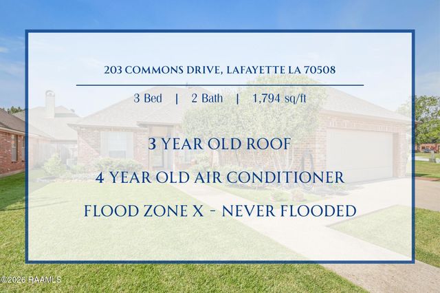 203 Commons Drive, Lafayette, LA 70508