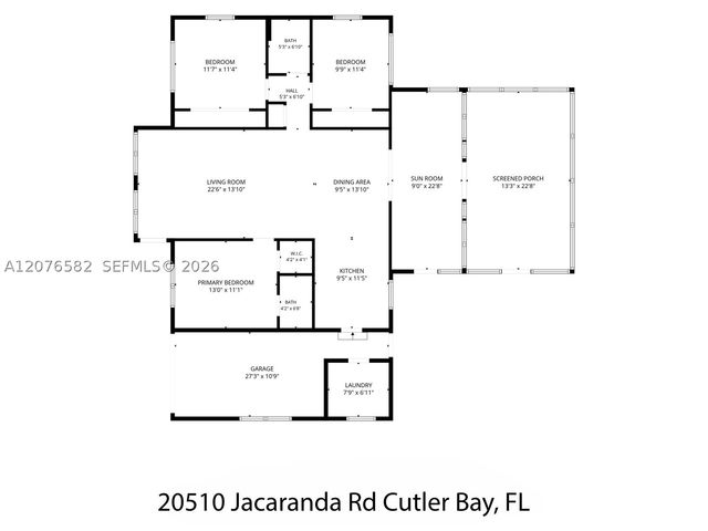 20510 Jacaranda Rd, Cutler Bay, FL 33189