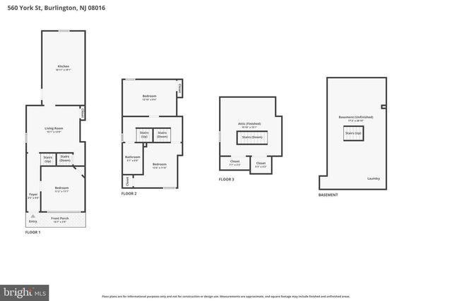 560 YORK ST, Burlington, NJ 08016