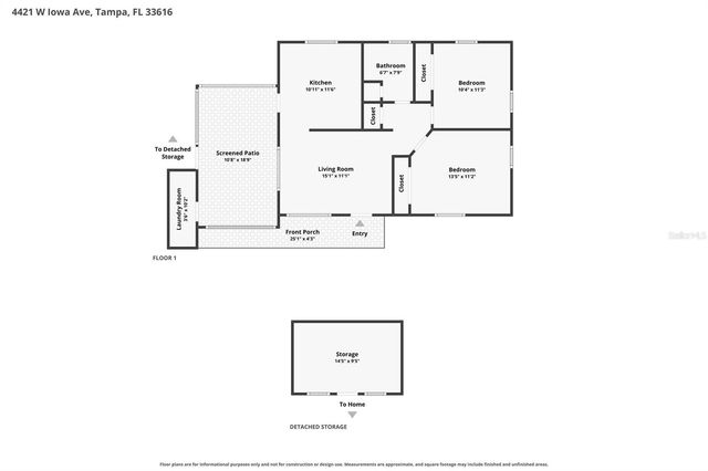 4421 W IOWA AVENUE, Tampa, FL 33616
