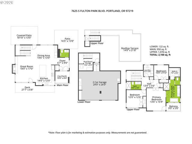 7625 S FULTON PARK Blvd, Portland, OR 97219