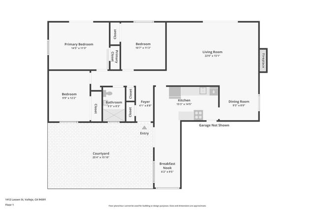 1412 Lassen Street, Vallejo, CA 94591