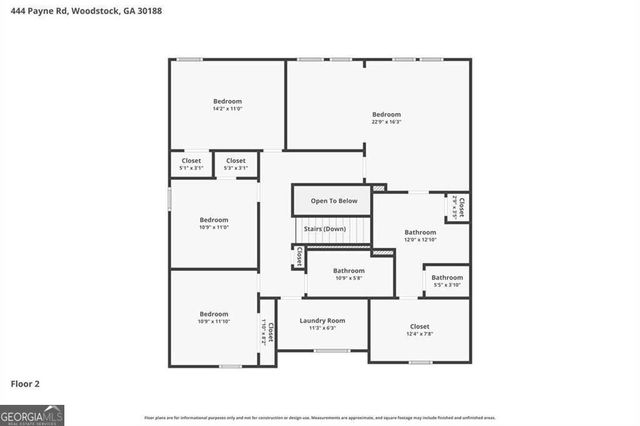 444 Payne Road, Woodstock, GA 30188