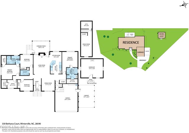 330 Bethana Court, Winterville, NC 28590