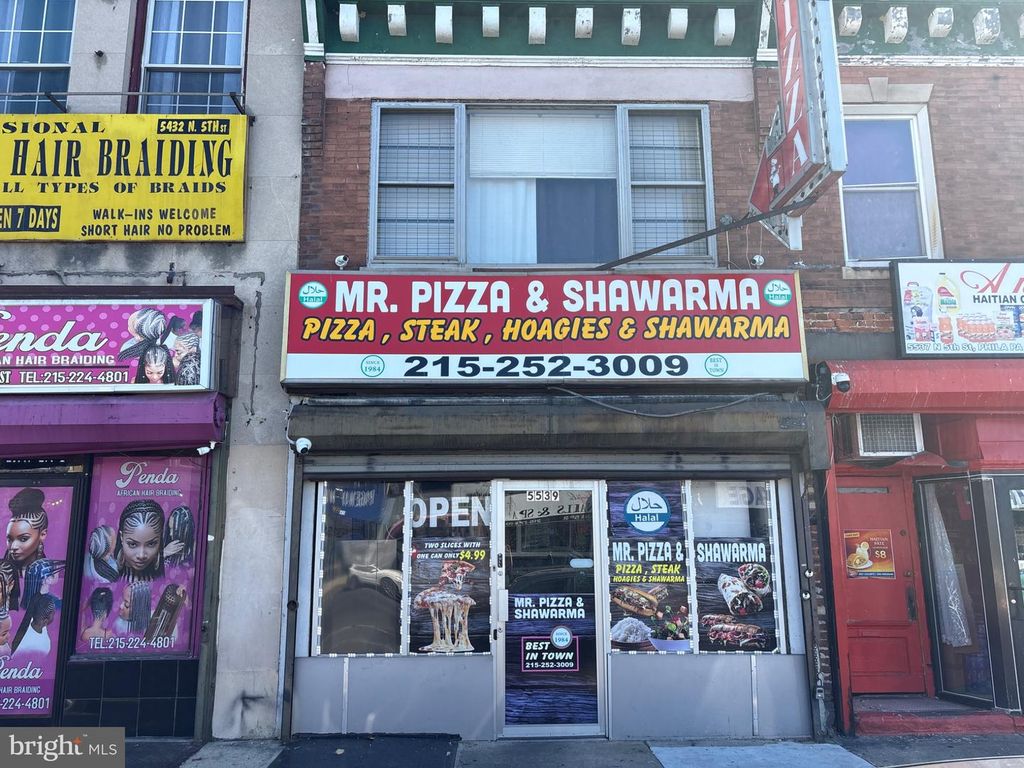 5539 N 5TH ST, PHILADELPHIA, PA 19120 — exterior