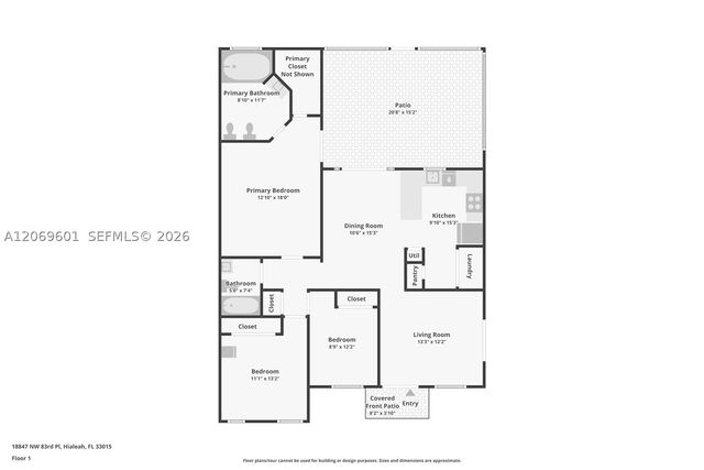 18847 NW 83rd Pl, Hialeah, FL 33015