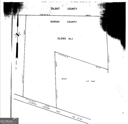 6842 GA Highway 240 TRACT 1, Box Springs, GA 31801