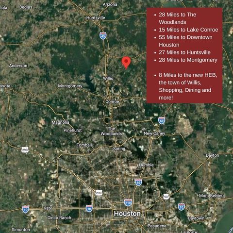 15890 Four Hills Road, Willis, TX 77378