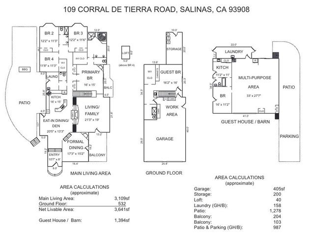 109 Corral De Tierra Road, Other - See Remarks, CA 93908