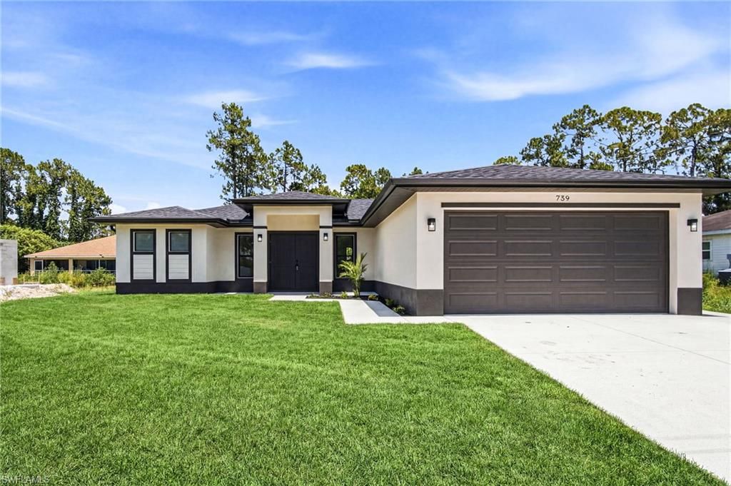 739 Fullerton AVE S, LEHIGH ACRES, FL 33974 — exterior