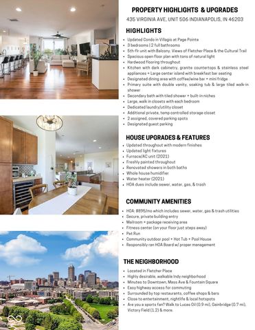 435 Virginia Avenue UNIT 506, Indianapolis, IN 46203