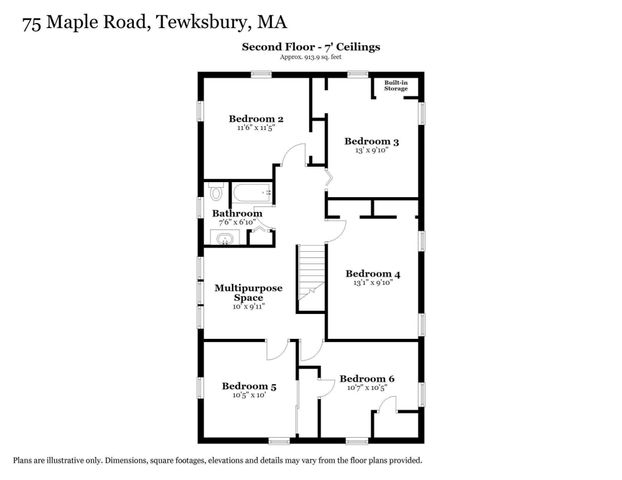 75 Maple Road, Tewksbury, MA 01876