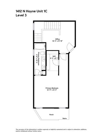 1412 N Hoyne Avenue 1C, Chicago, IL 60622