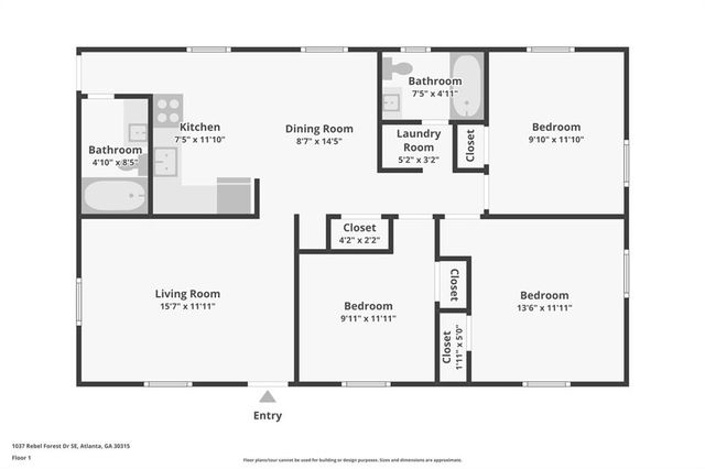 1037 Rebel Forest SE Drive, Atlanta, GA 30315