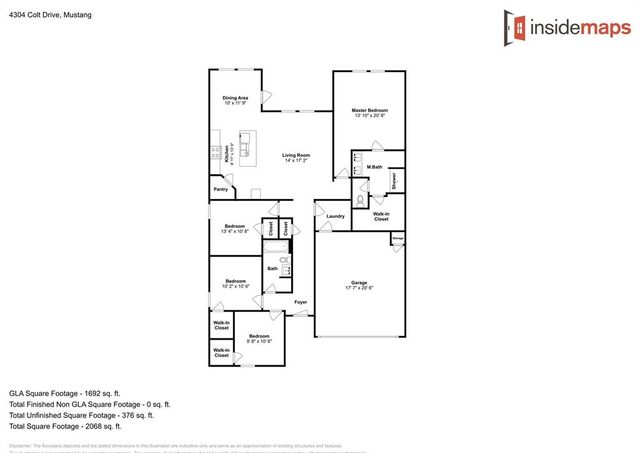 4304 Colt Drive, Mustang, OK 73064