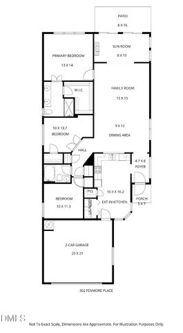 302 Fenmore Place, Cary, NC 27519