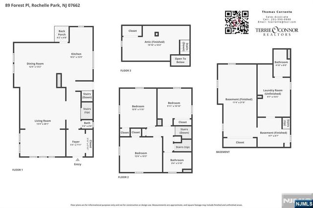 89 Forest Place, Rochelle Park, NJ 07662
