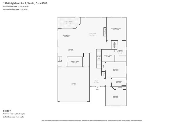 1374 Highland Lane, Beavercreek Twp, OH 45385