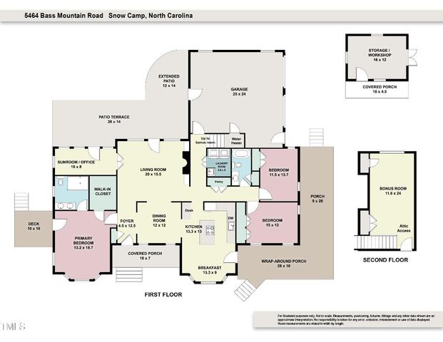 5464 Bass Mountain Road, Snow Camp, NC 27349